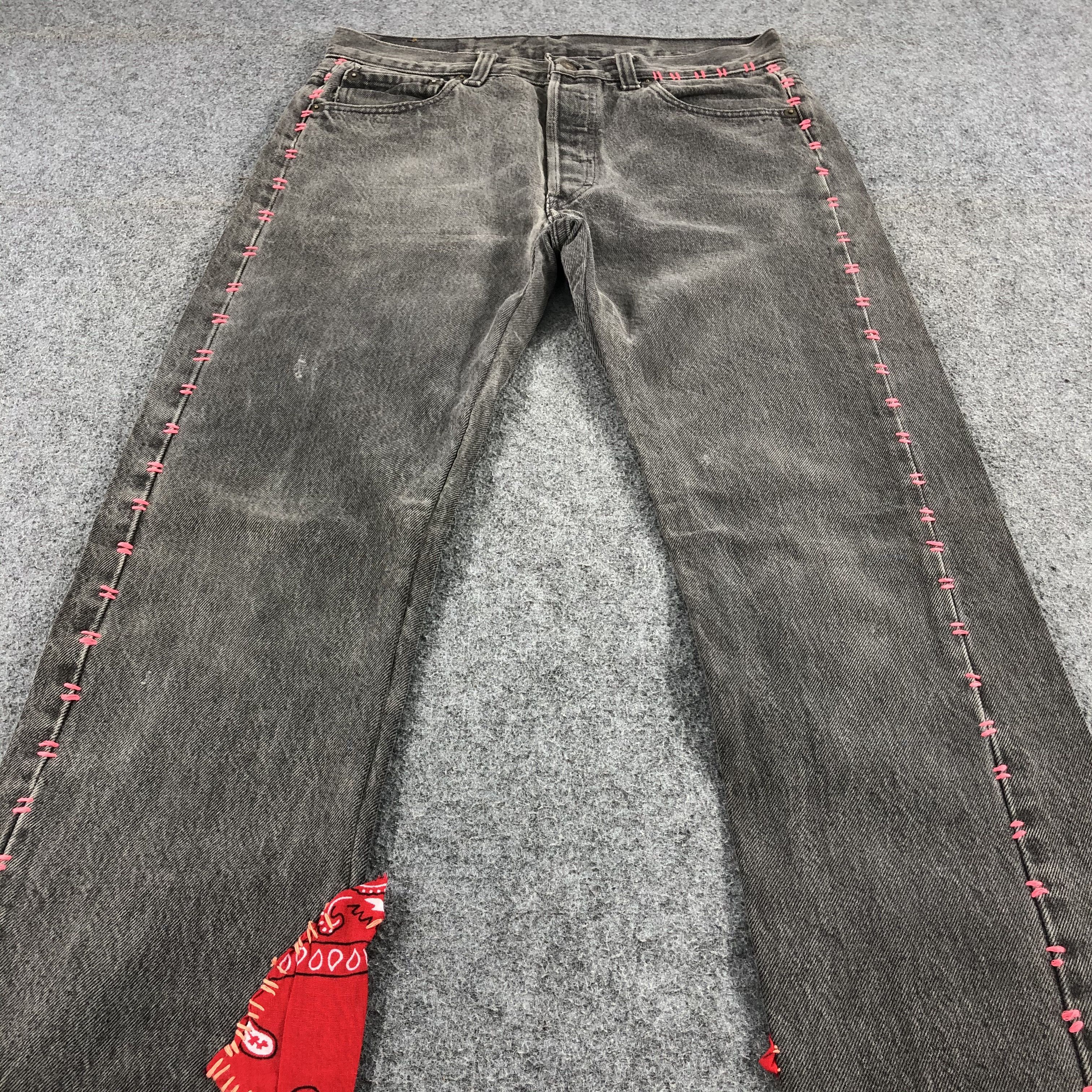 Levi's Vintage 90s Levis 501 Earth Tone Jeans-JM1584 Size US 30 / EU 46 - 4 Thumbnail
