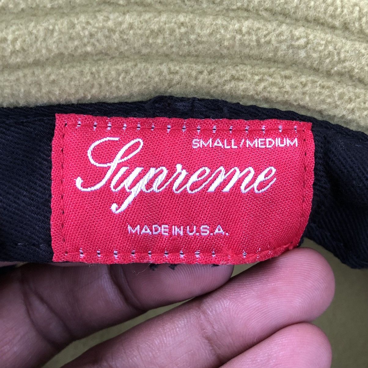 Supreme Supreme Polartec Crusher Sulphur bucket Hat Size ONE SIZE - 11 Thumbnail
