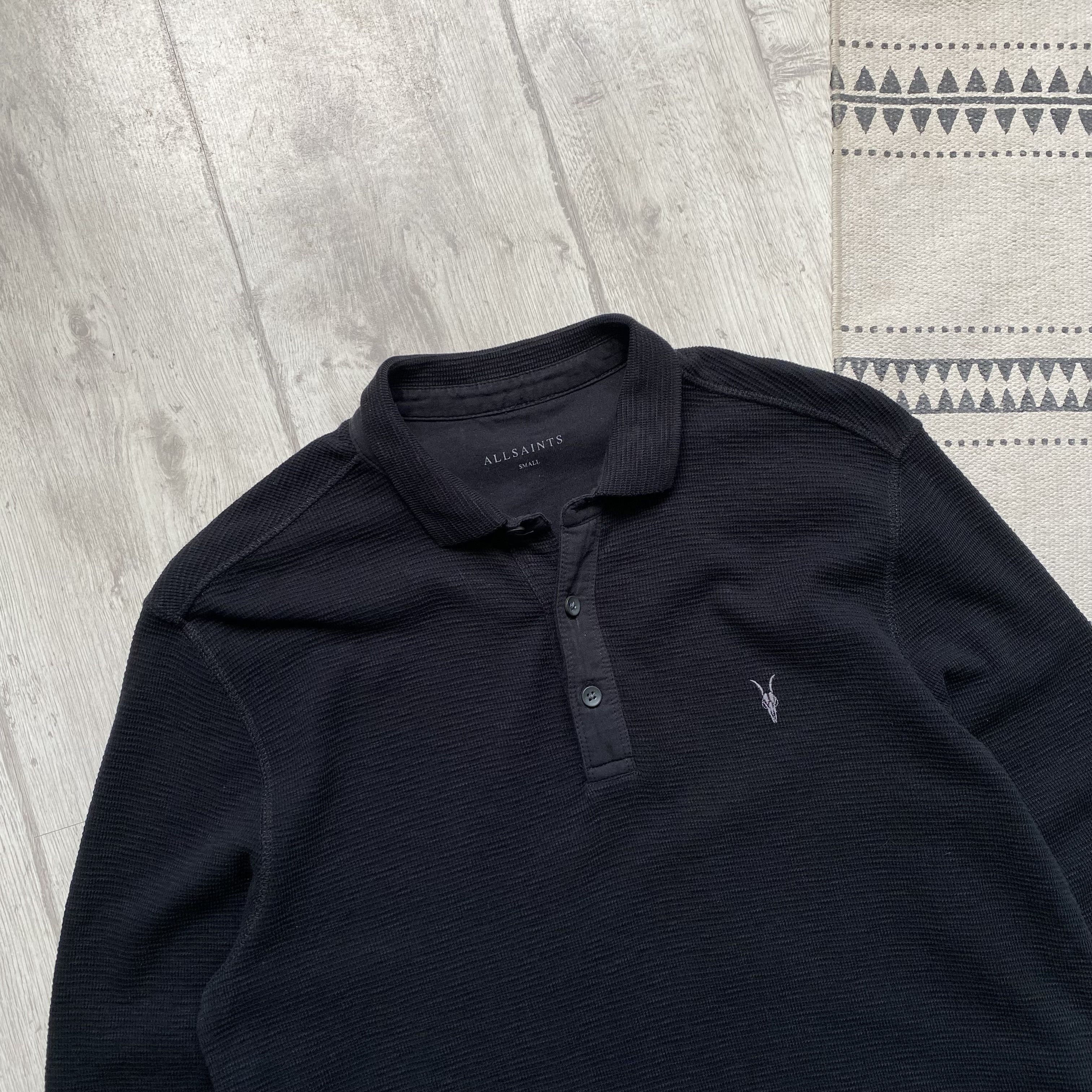 Allsaints 🦍 Luxury ALLSAINTS Rugby Shirt Polo longsleeve tee Size US S / EU 44-46 / 1 - 2 Thumbnail
