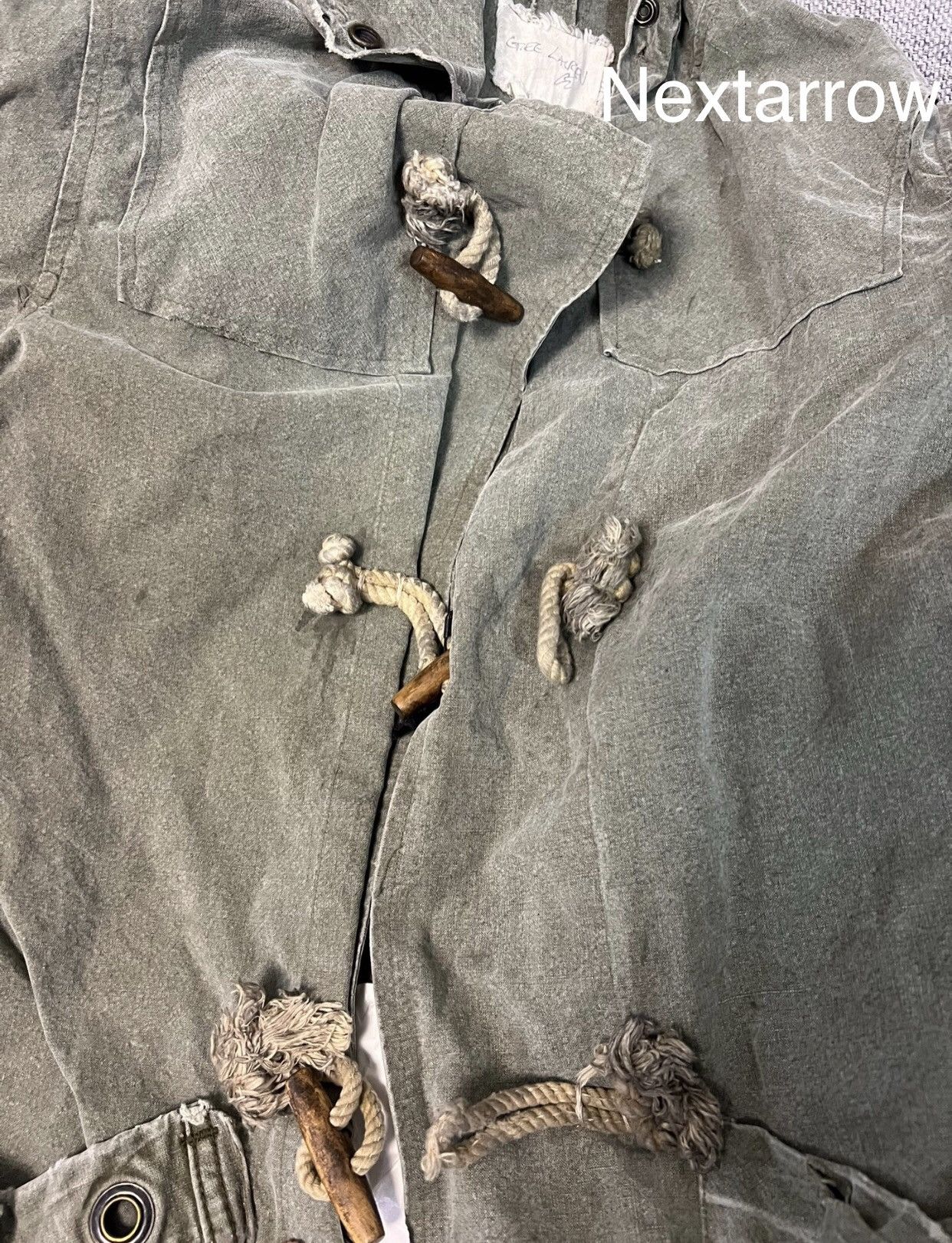 Greg Lauren Greg Lauren military cloth trench coat 2412-Nextarrow Size US S / EU 44-46 / 1 - 2 Thumbnail