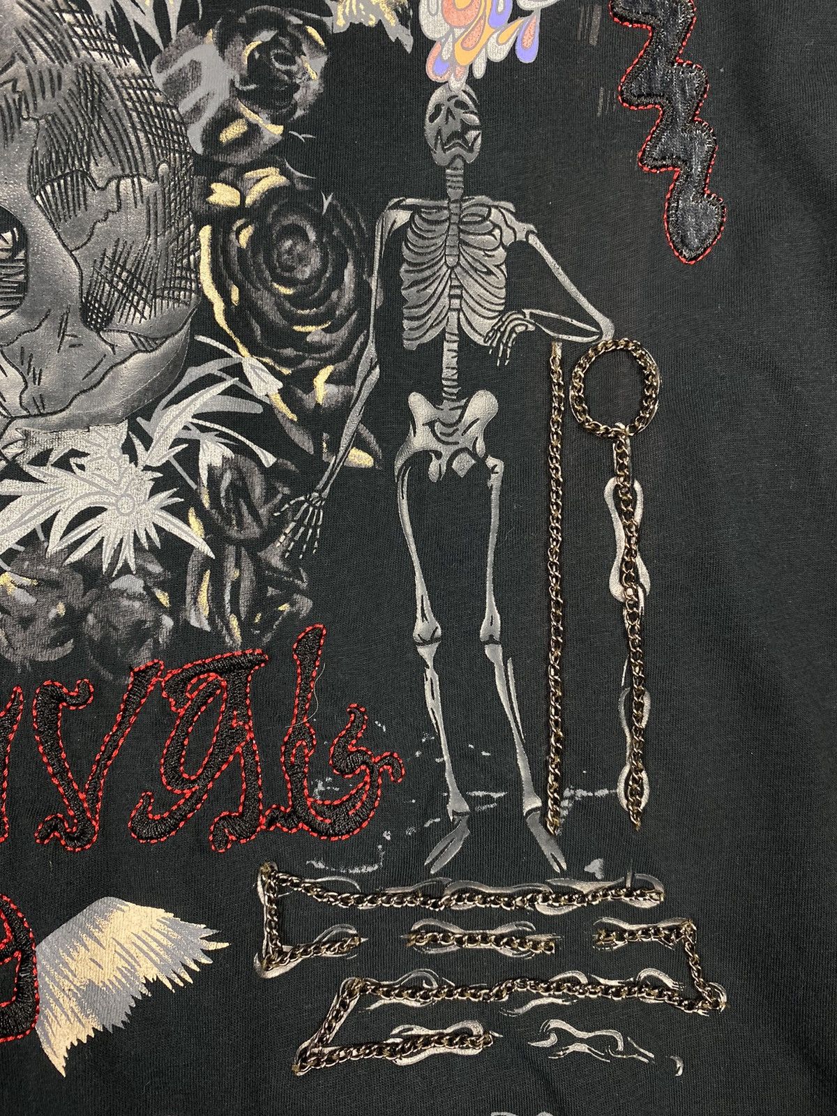 Ringspun Ringspun Skulls Affliction Style Avant Garde Tee Size US L / EU 52-54 / 3 - 10 Thumbnail
