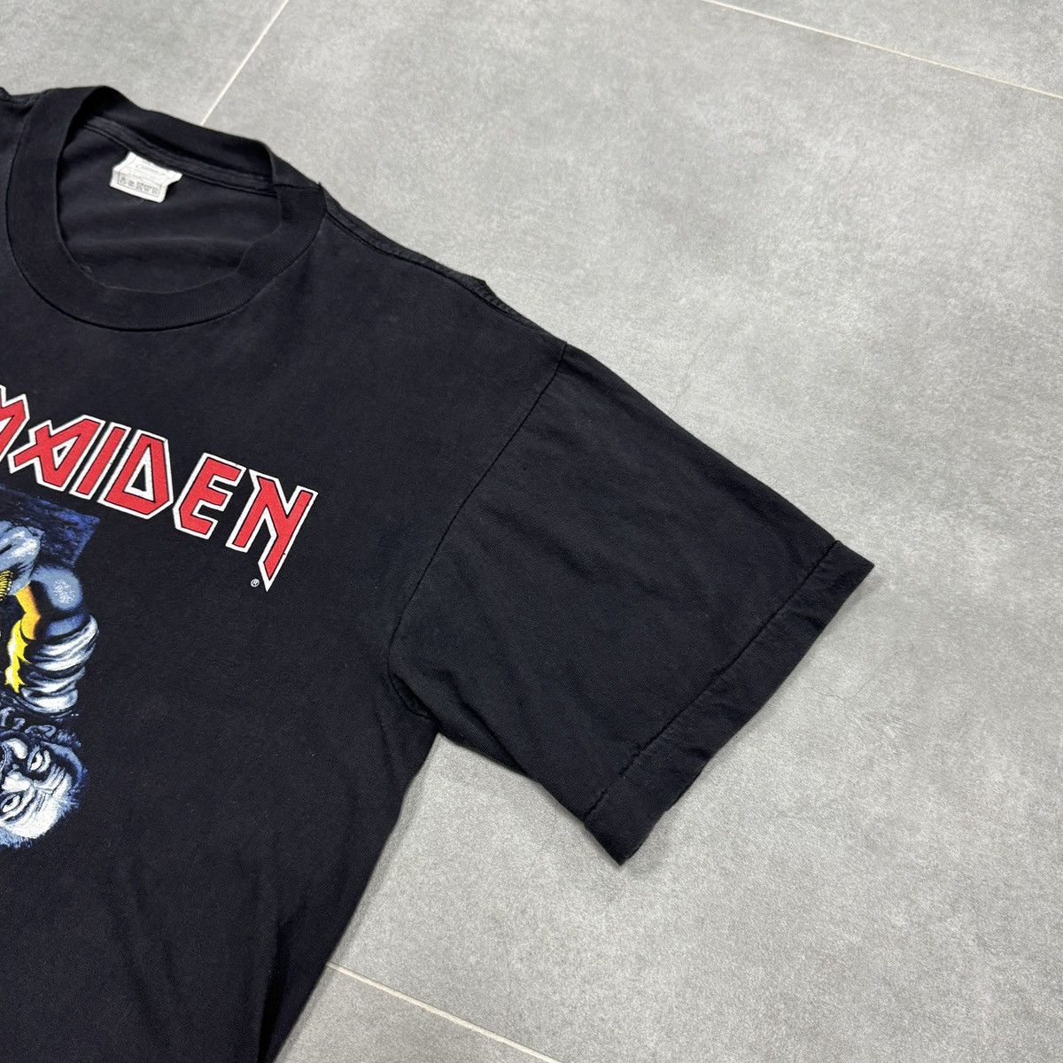 Iron Maiden × Vintage Vintage Iron Maiden 1990 Rare 90s T-Shirt Size L Size US L / EU 52-54 / 3 - 9 Thumbnail