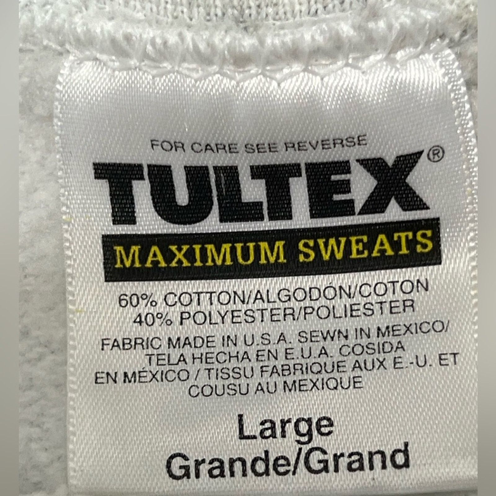 Tultex VTG 90s Tultex Mr Golf THEREFORE I LIE Sharkys Sweatshirt Size US L / EU 52-54 / 3 - 6 Thumbnail