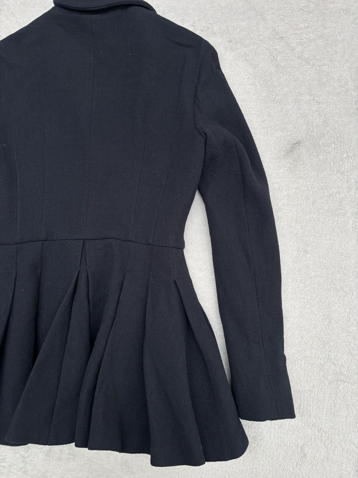 Dior Resort 2016 Dior by Raf Simons Pleated Peplum Jacket Size M / US 6-8 / IT 42-44 - 12 Thumbnail