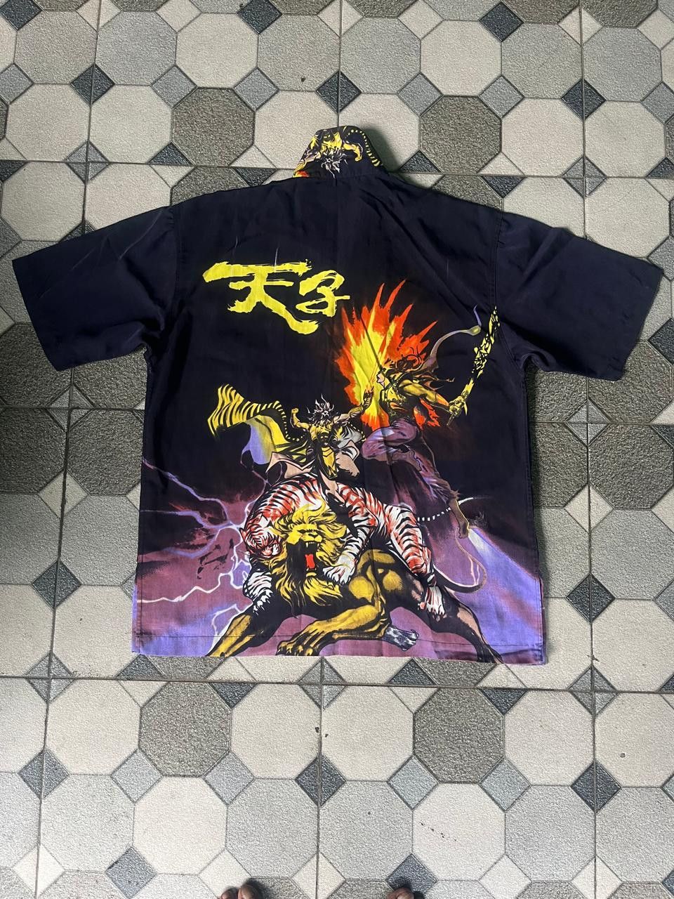 Japanese Brand Men's Stanley Adams Oversized Fantasy Graphic Tee Size US XL / EU 56 / 4 - 7 Thumbnail