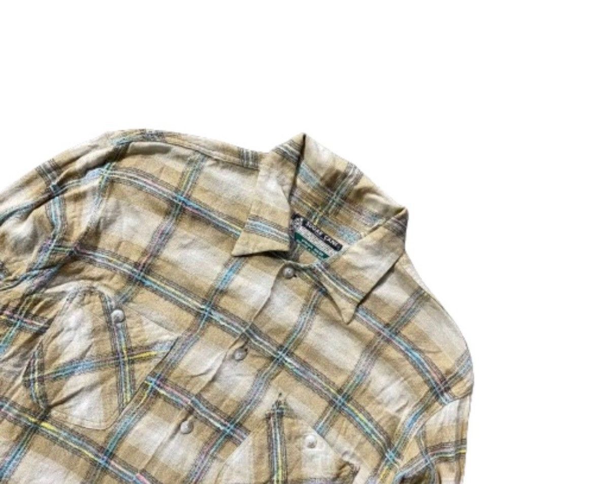 Sugar Cane × Toyo Enterprises Vintage Sugarcane Toyo Enterprises Plaid Red Shirt Size US M / EU 48-50 / 2 - 2 Thumbnail