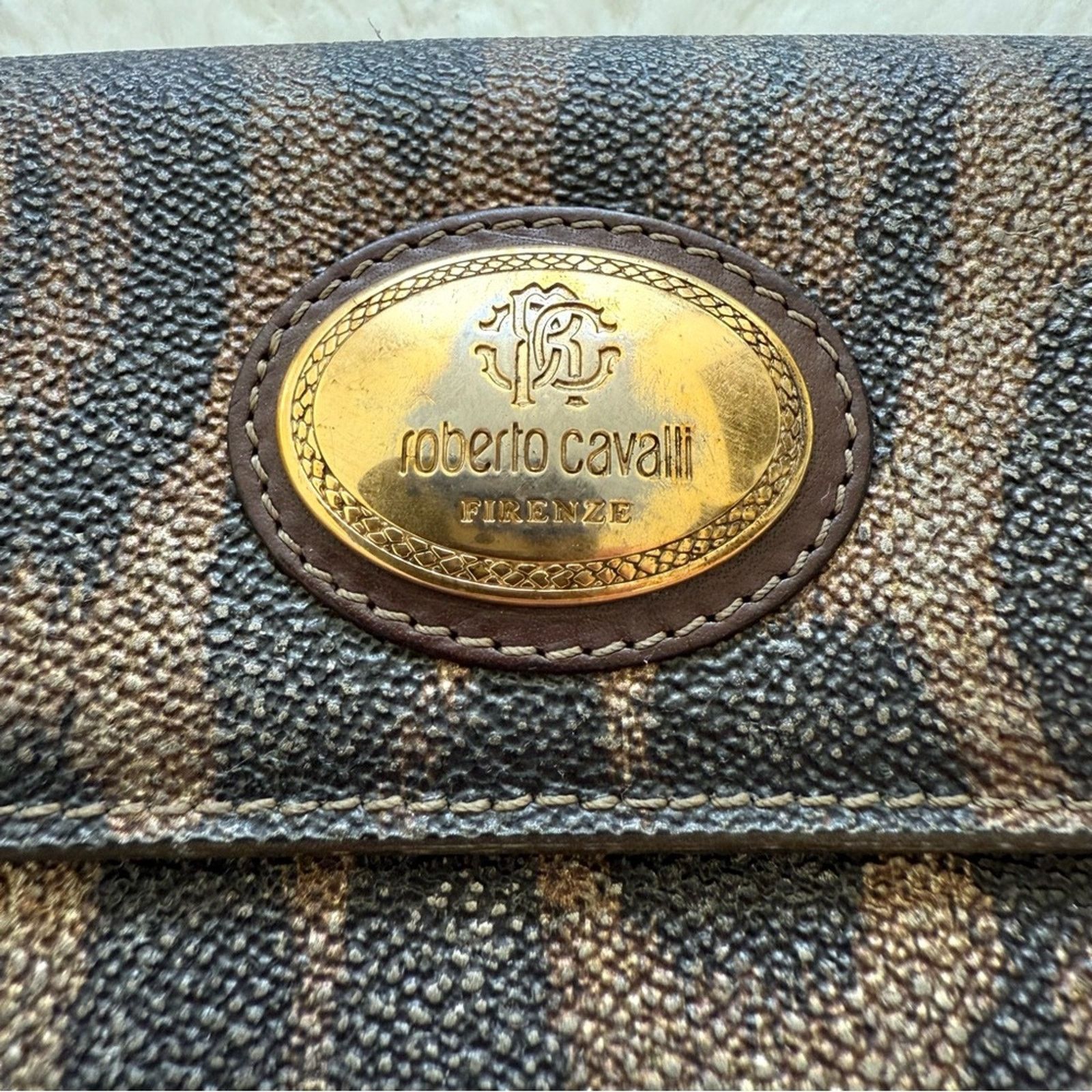 Roberto Cavalli Vintage Roberto Cavalli vegan leather wallet Authentic Size ONE SIZE - 2 Thumbnail