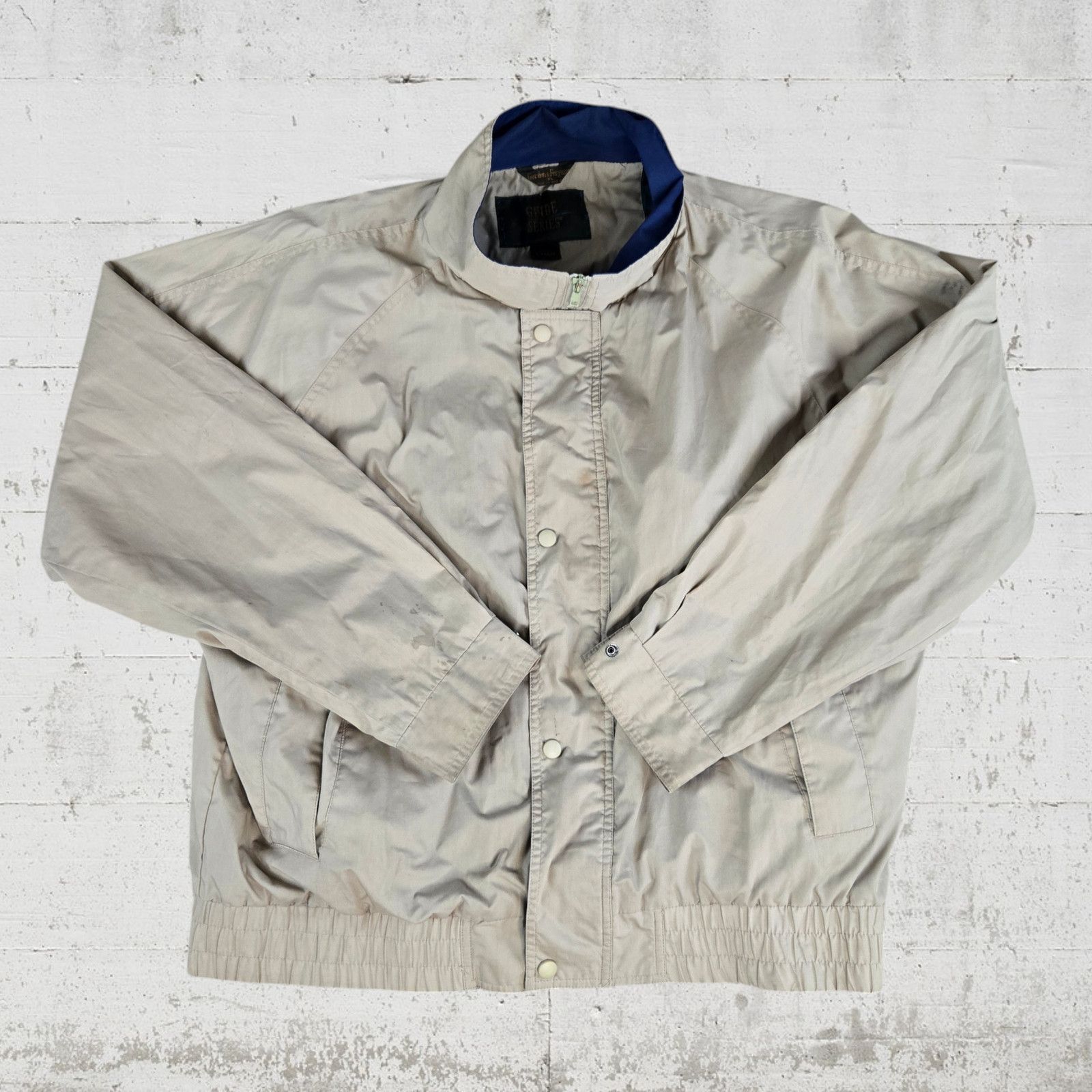 Guide Series 1980s Beige Plaid Lined Canvas Coat Size XL Size US XL / EU 56 / 4 - 2 Thumbnail