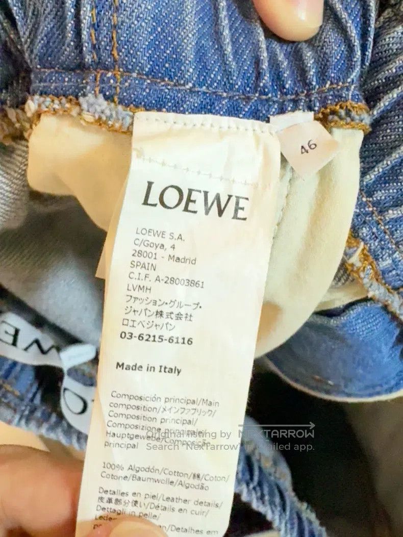 Loewe Loewe Denim Shorts, Pure Cotton Fabric Size US 30 / EU 46 - 4 Thumbnail