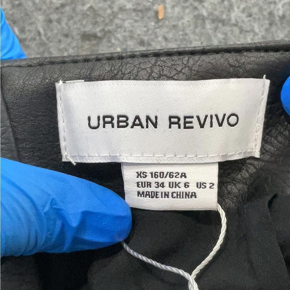 Designer Black Urban Revivo Skirt Size 26" / US 2 / IT 38 - 3 Thumbnail