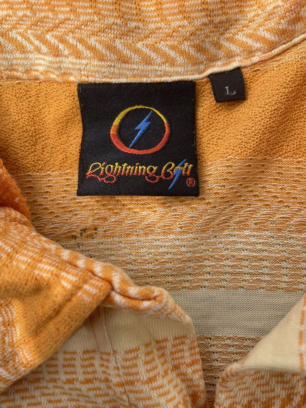 Lightning Bolt Vintage Lightning Bolt Surf Beach Style Polo Shirt Size US L / EU 52-54 / 3 - 4 Thumbnail
