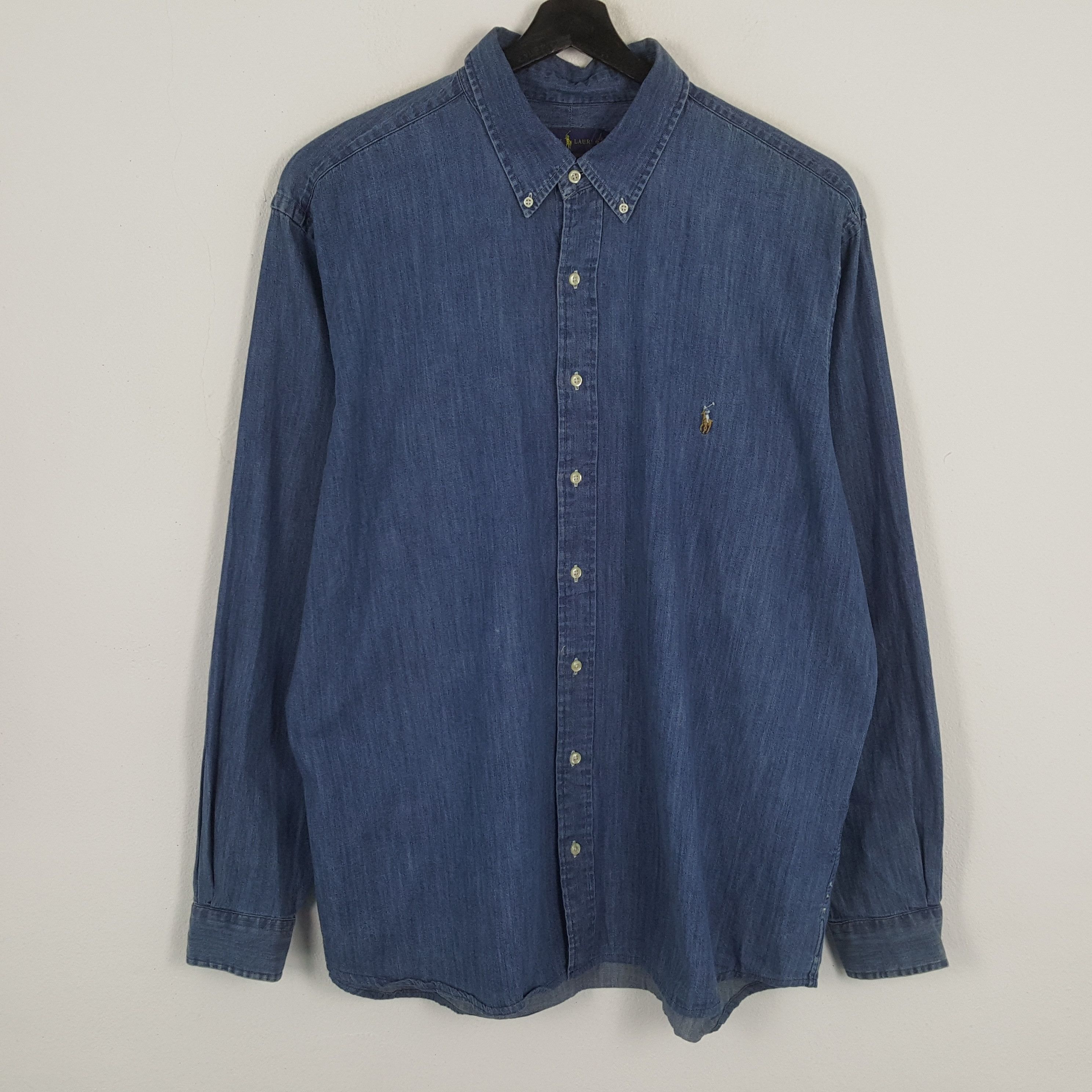 Ralph Lauren × Vintage RALPH LAUREN Fashion Brand Casual Style Shirt Size US XXL / EU 58 / 5 - 1 Thumbnail