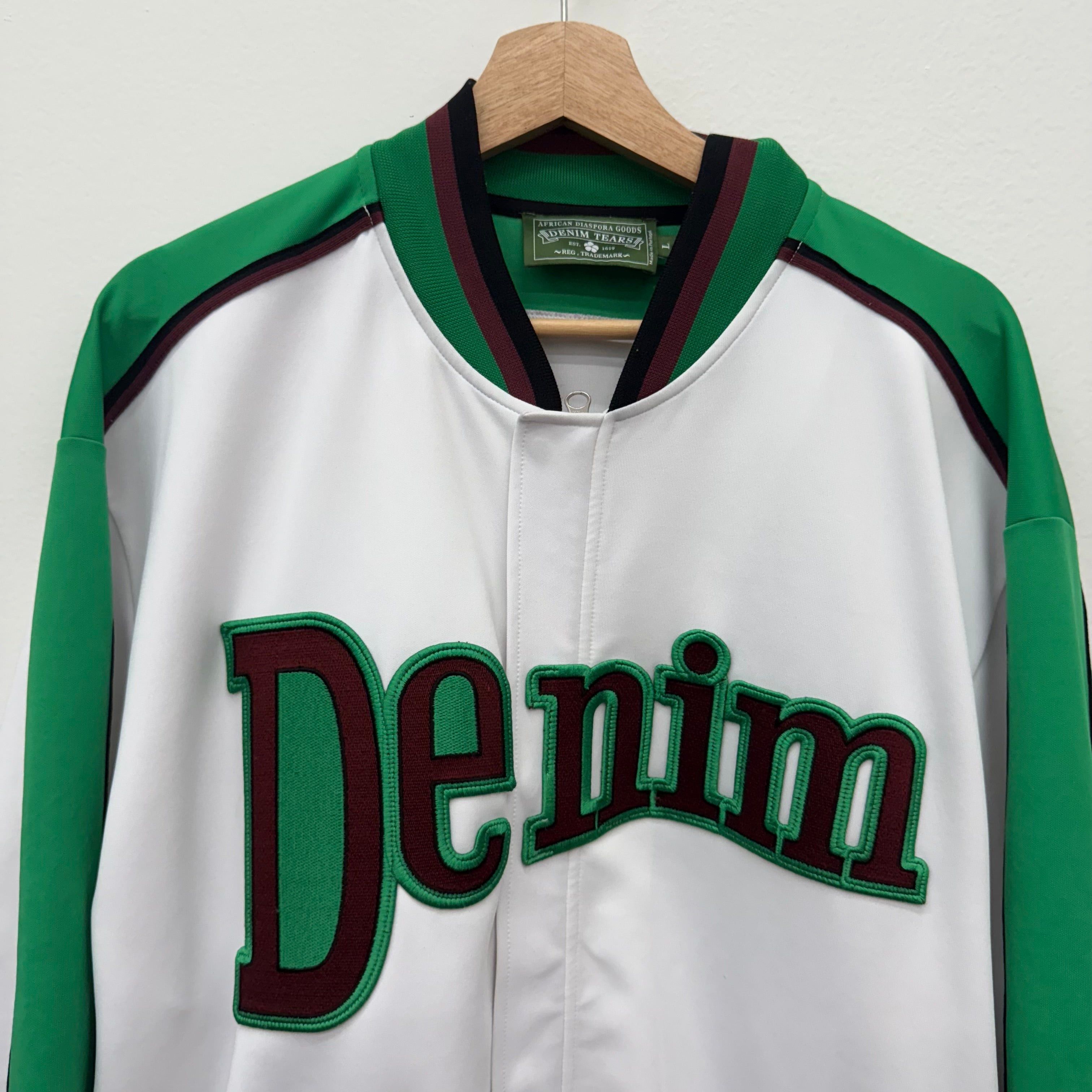 DENIM TEARS Denim Tears Track Jacket - Size L Size US L / EU 52-54 / 3 - 3 Thumbnail