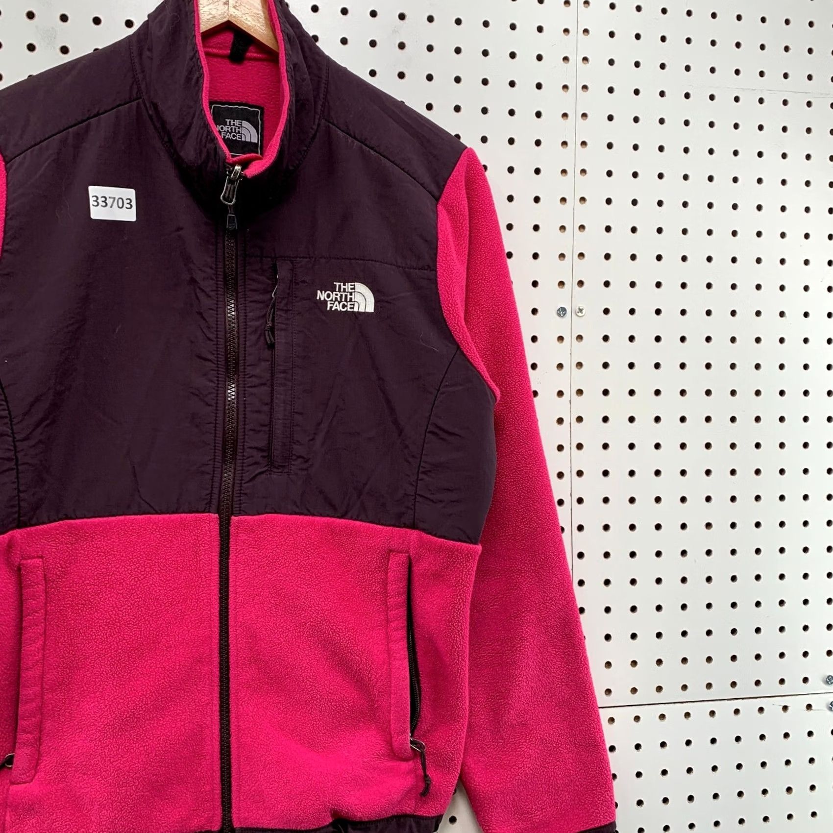 The North Face The North Face Denali Jacket Womens Medium Pink Fleece Full Zip Size M / US 6-8 / IT 42-44 - 4 Thumbnail