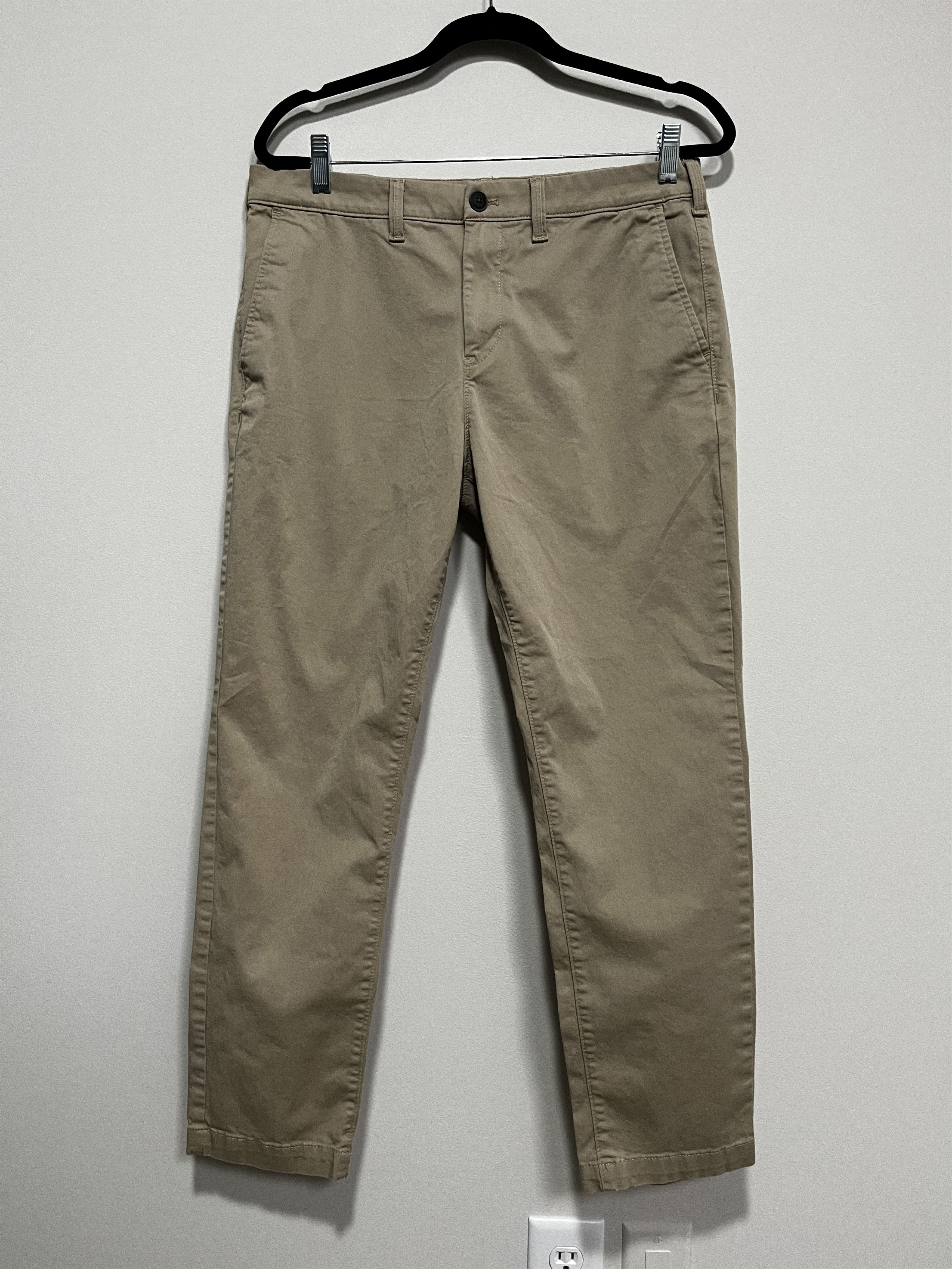 Express Express Stetch Athletic Pants - Khaki (32x30) Size US 32 / EU 48 - 1 Thumbnail