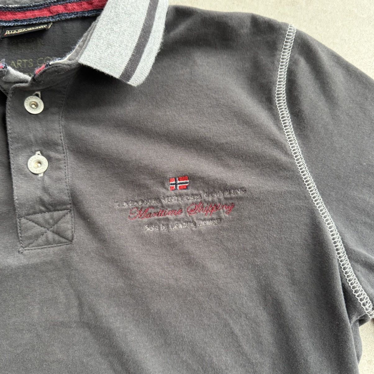 Napapijri Napapijri Rugby Polo Size US M / EU 48-50 / 2 - 2 Thumbnail