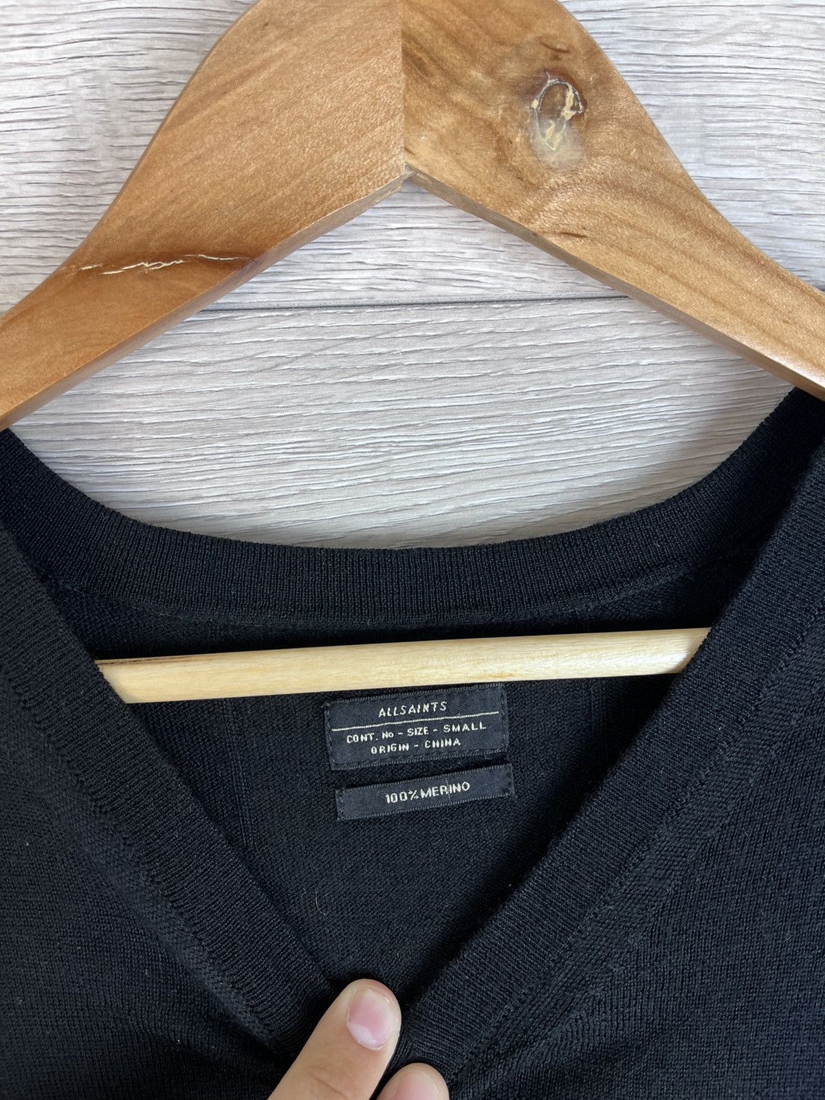 Allsaints Men’s sweater Allsaints size s made in China 🇨🇳 cotton Size US S / EU 44-46 / 1 - 5 Thumbnail