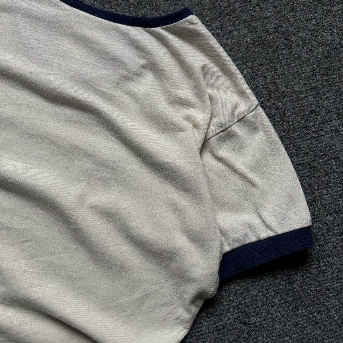 Adidas VTG Women’s V Neck T-shirts Small Logo Size M Y2K Trashed 00 Size M / US 6-8 / IT 42-44 - 10 Thumbnail