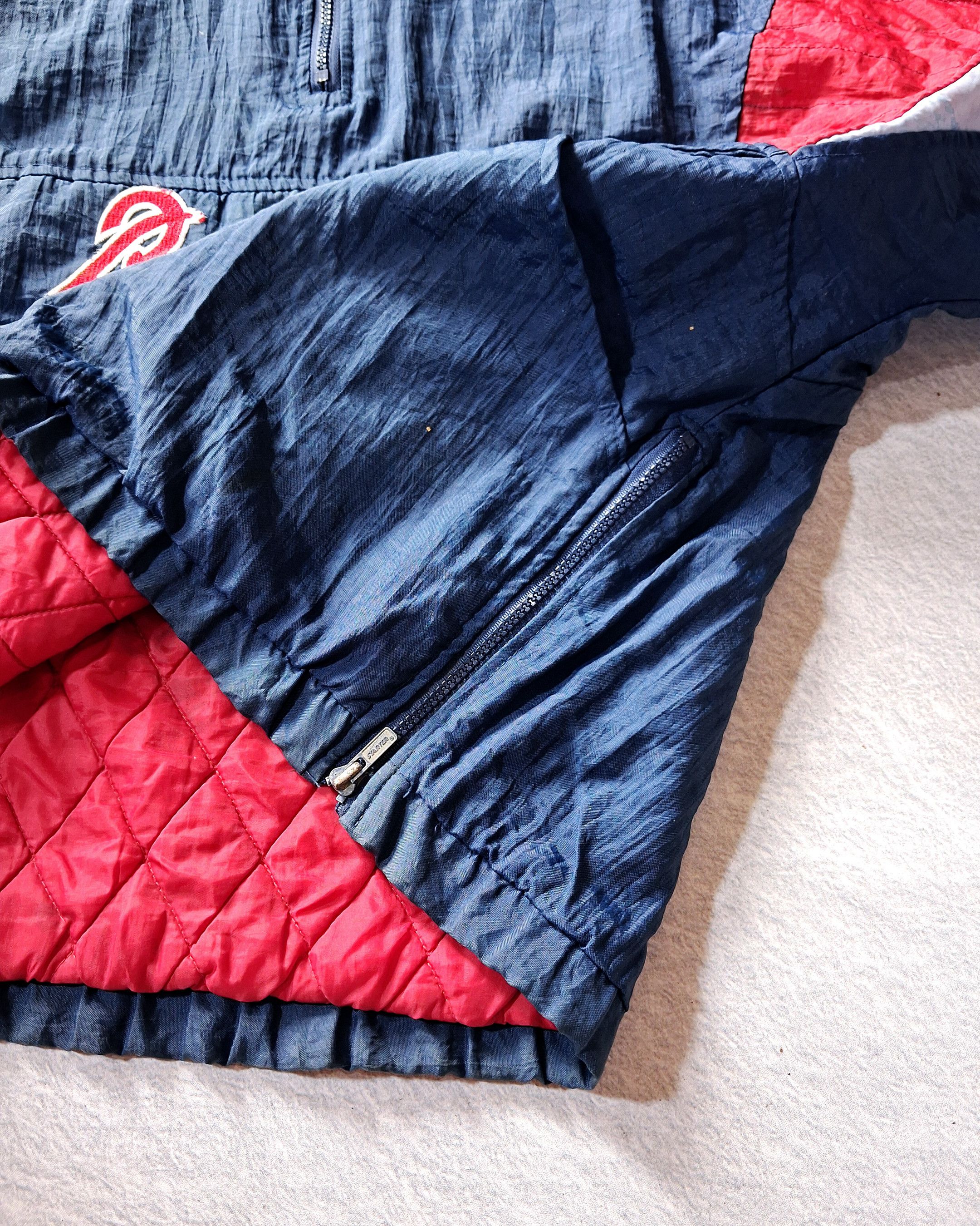 Starter STARTER ATLANTA BRAVES HOODED SHELL JACKET Size US L / EU 52-54 / 3 - 6 Thumbnail