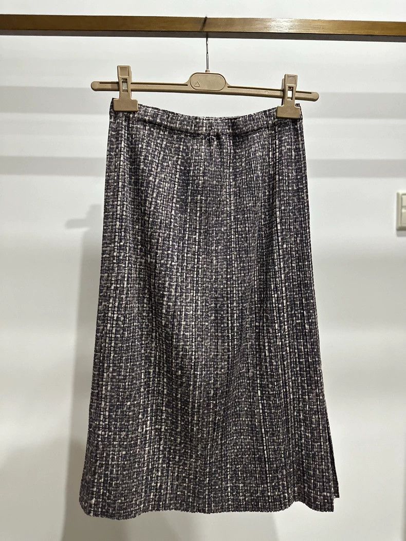 Issey Miyake issey miyake size:4 Printed pleated skirt 2506-Nextarrow Size 42" / US 20 - 3 Thumbnail