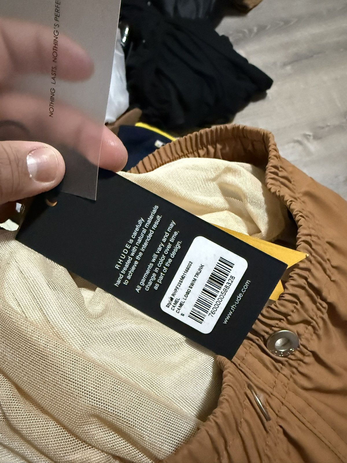 Rhude Rhude Camel Logo Swim Trunk Shorts Size Small Size US 30 / EU 46 - 7 Thumbnail