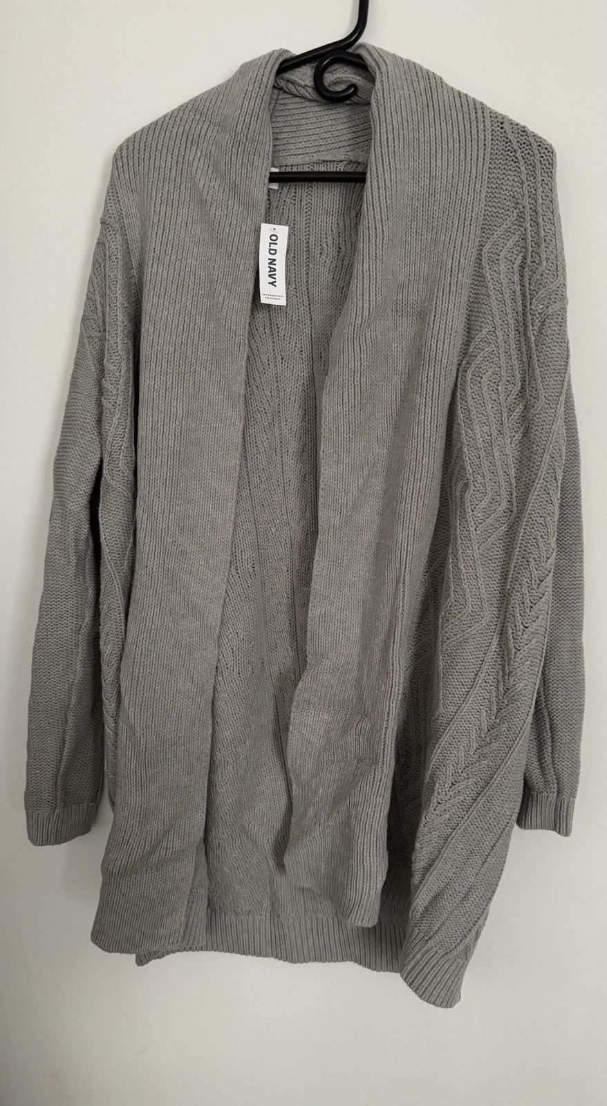 Old Navy Nwt Old Navy Gray Open Cardigan Size Large Size L / US 10 / IT 46 - 1 Thumbnail