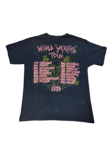 Band Tees × Vintage Vintage Y2k 2005 Slayer South Of Heaven Tee Size US L / EU 52-54 / 3 - 2 Thumbnail