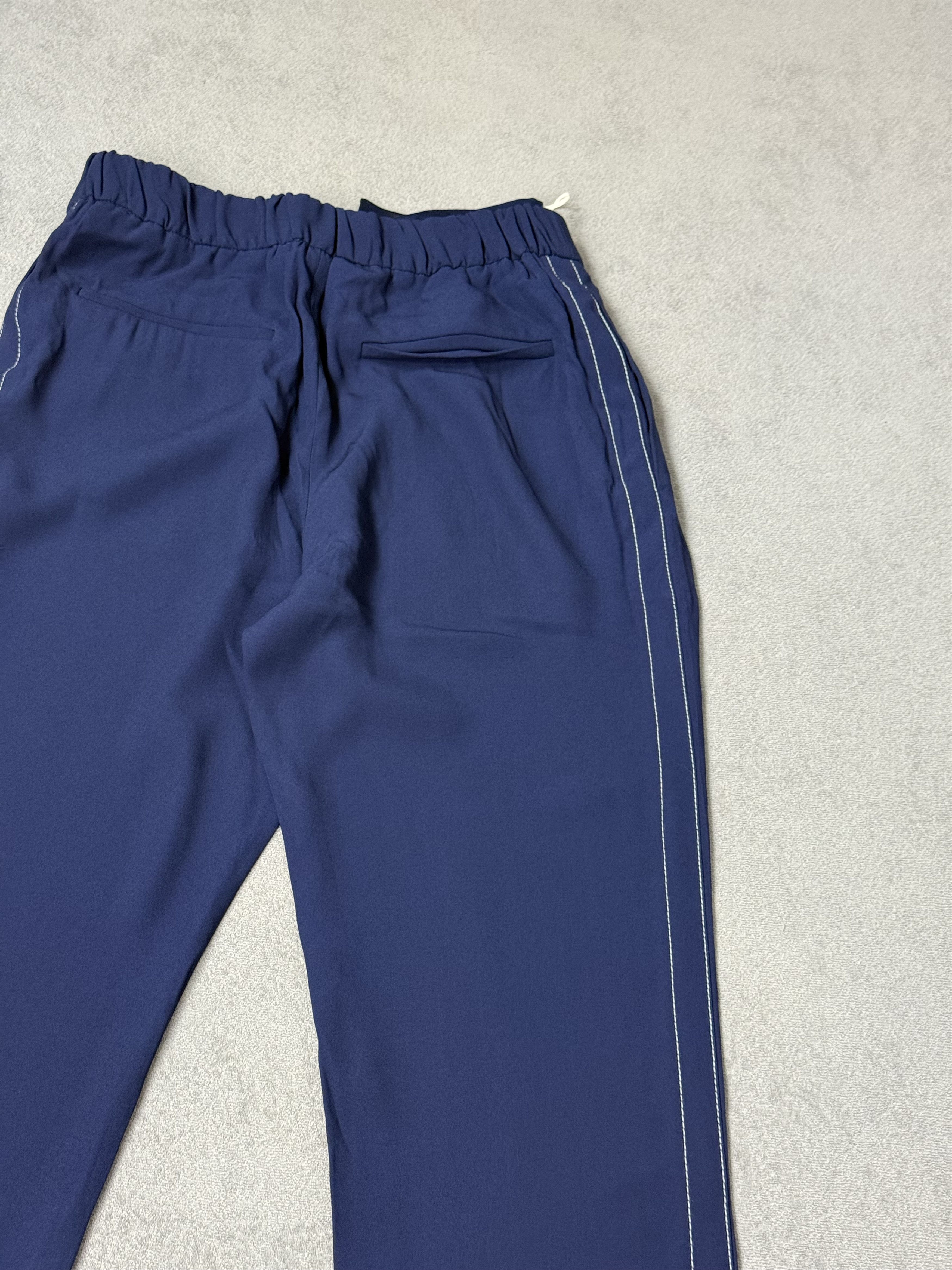 Marni Navy Marni Viscose Pants 44 Size 32" / US 10 / IT 46 - 8 Thumbnail