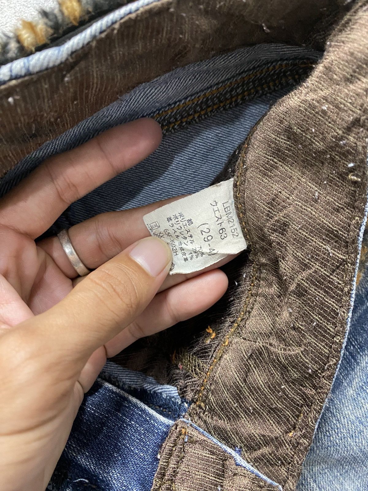 Japanese Brand 2000s Brappers washed Flare jean Size US 30 / EU 46 - 5 Thumbnail