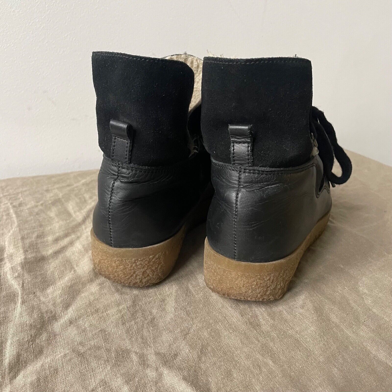 Ganni Ganni Leather Snow Boots 8502AC Size US 6 / IT 36 - 6 Thumbnail