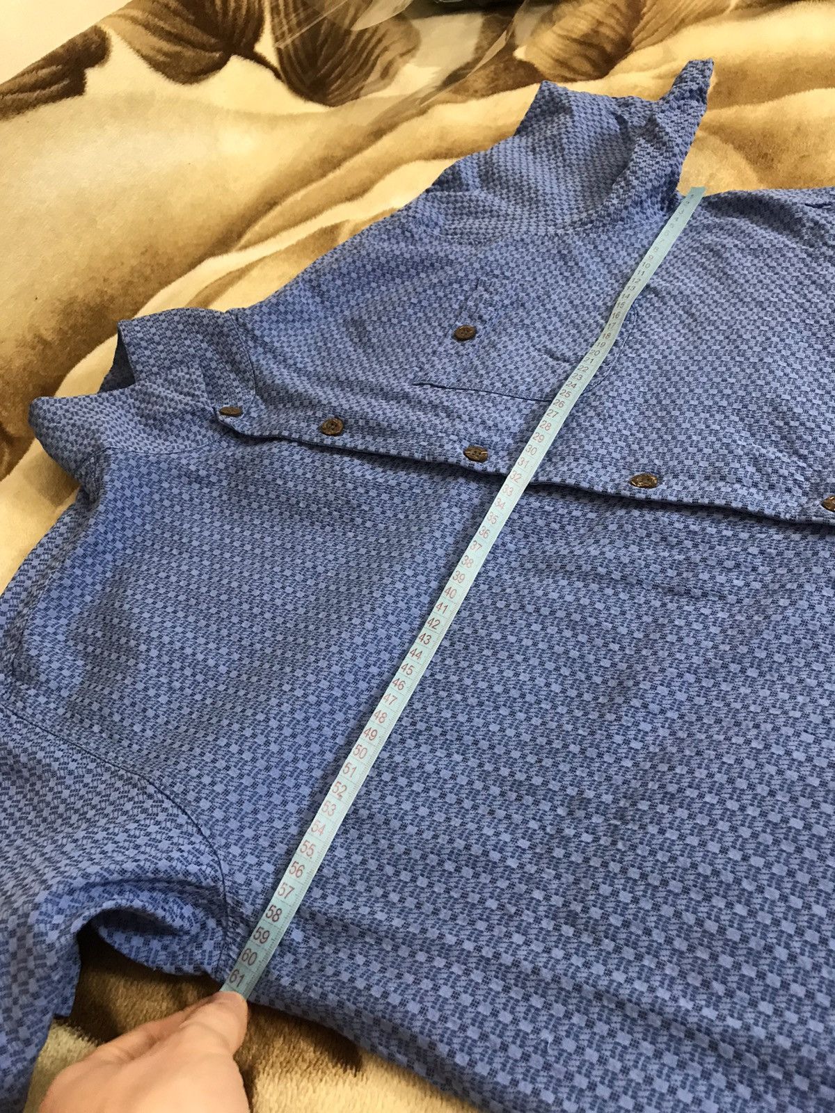 Tommy Bahama 🔥 Tommy Bahama Original Fit Silk Cotton Button Shirt Blue Size US L / EU 52-54 / 3 - 9 Thumbnail