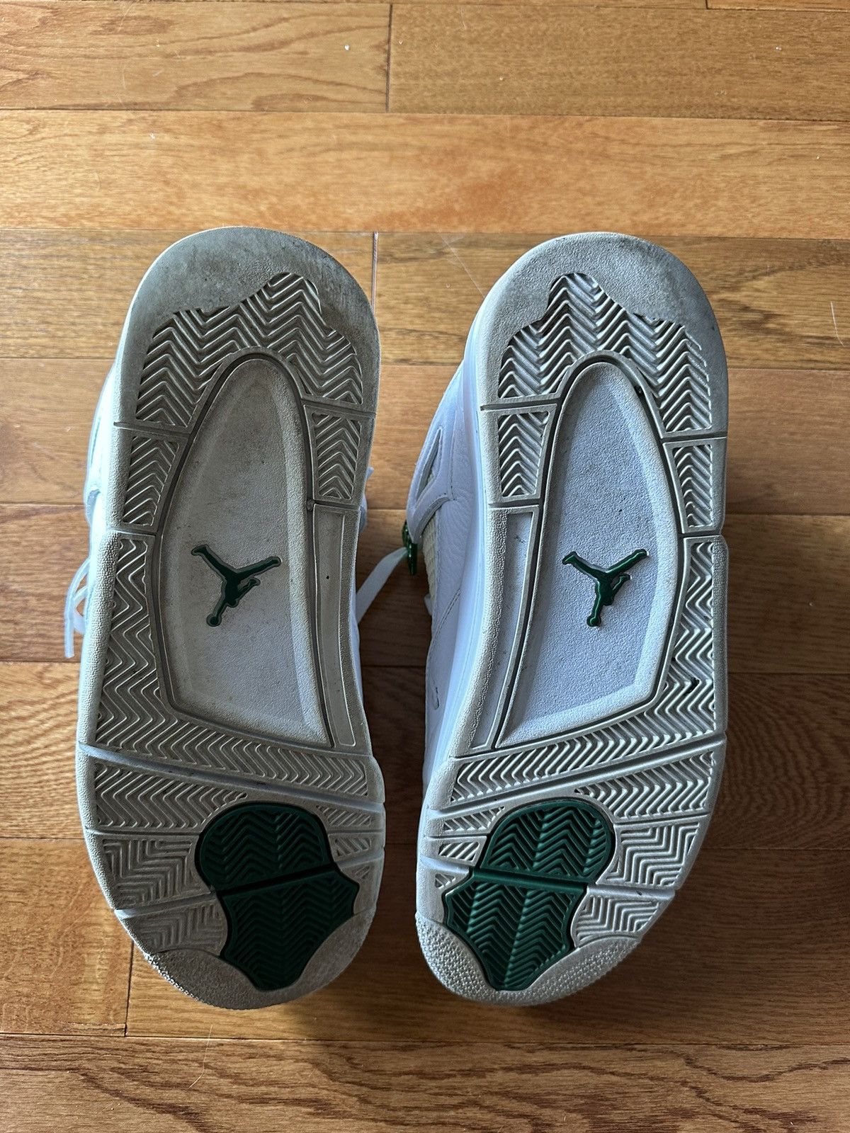 Jordan Brand Jordan 4 Metallic Green Size US 12 / EU 45 - 4 Thumbnail