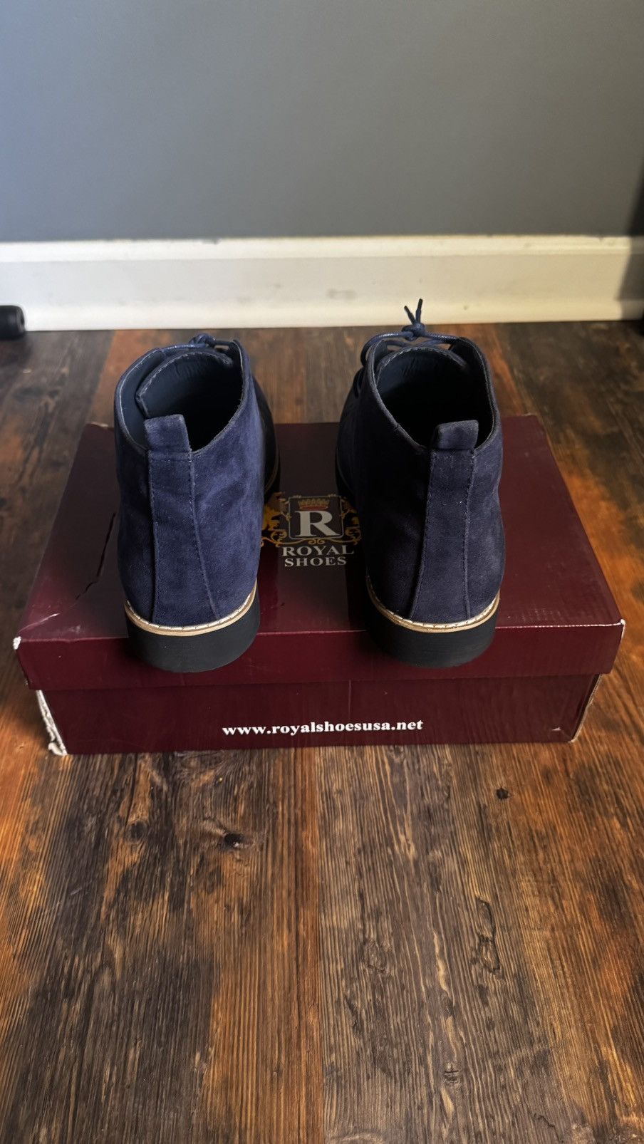 Other dark blue dressing shoes Size US 8 / EU 41 - 4 Thumbnail