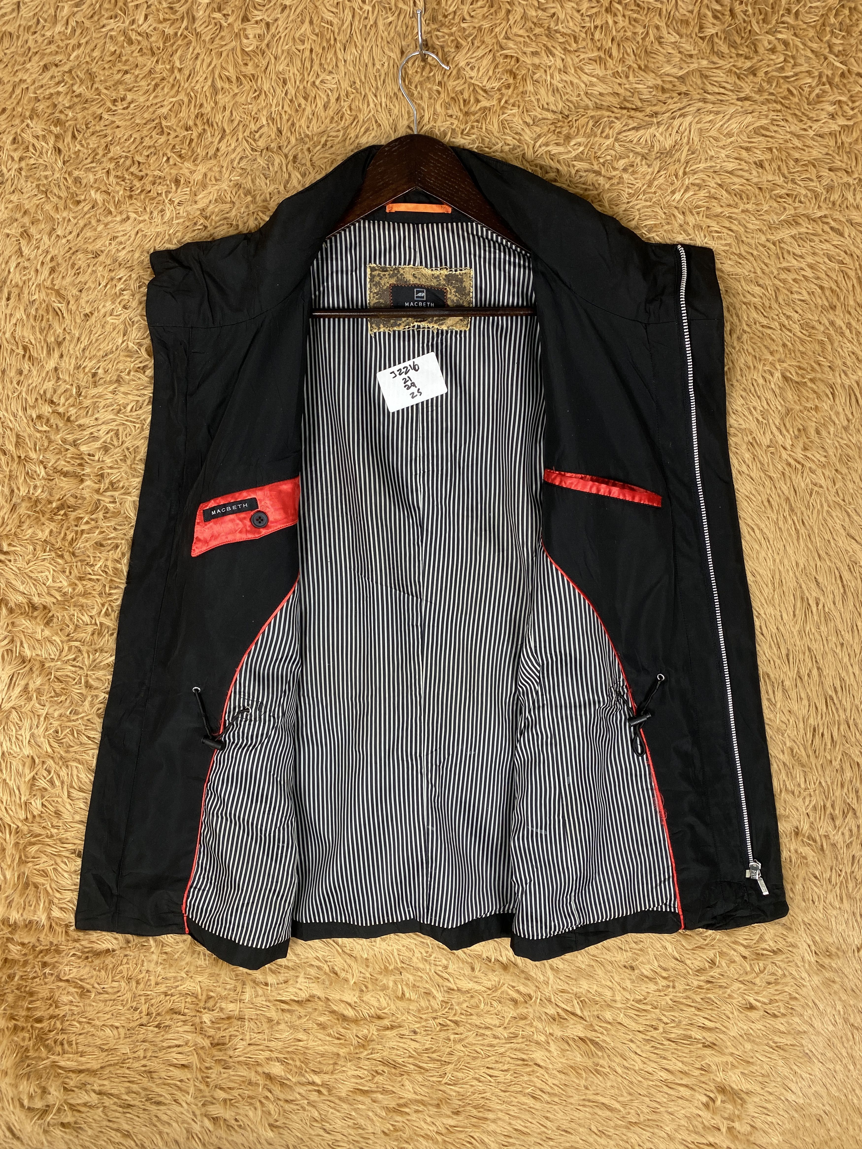 Macbeth Vintage Macbeth 3D Pocket Zipper Jacket J2216 Size US S / EU 44-46 / 1 - 6 Thumbnail