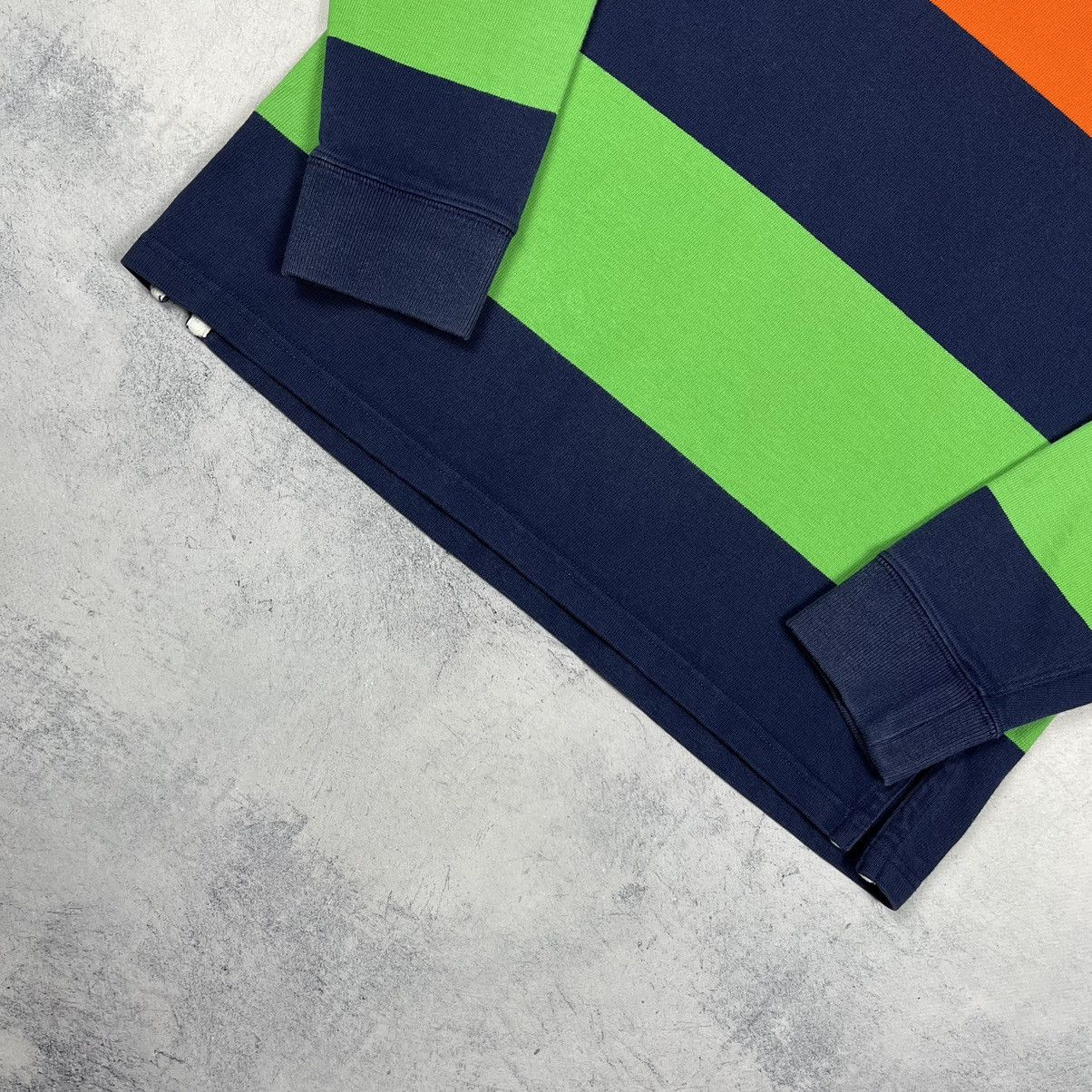 Polo Ralph Lauren Vintage Polo Ralph Lauren rare stripped rugby shirt 90’s Size US M / EU 48-50 / 2 - 5 Thumbnail