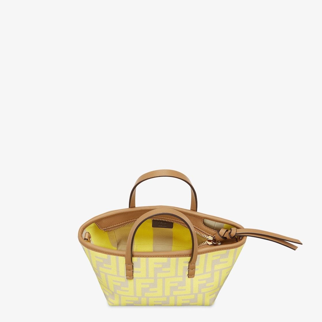 Fendi o1s1wg110925 Size: OS/Fendi Roll Mini in Yellow Size ONE SIZE - 4 Thumbnail