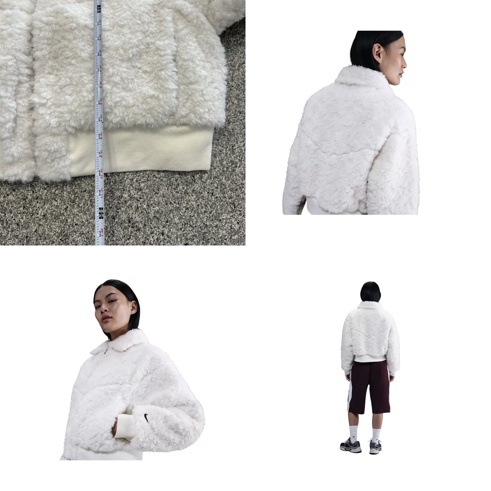 Nike Nike Sportswear Essential Jacket Womens M White Short Sleeve? Size M / US 6-8 / IT 42-44 - 8 Thumbnail