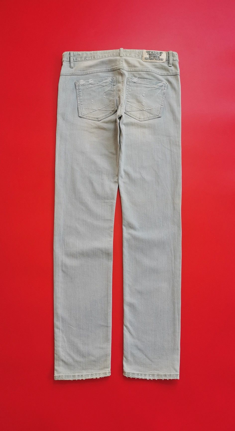 Japanese Brand Bluenotchjeans Nevermind Denim ERD Grunge Size US 34 / EU 50 - 7 Thumbnail