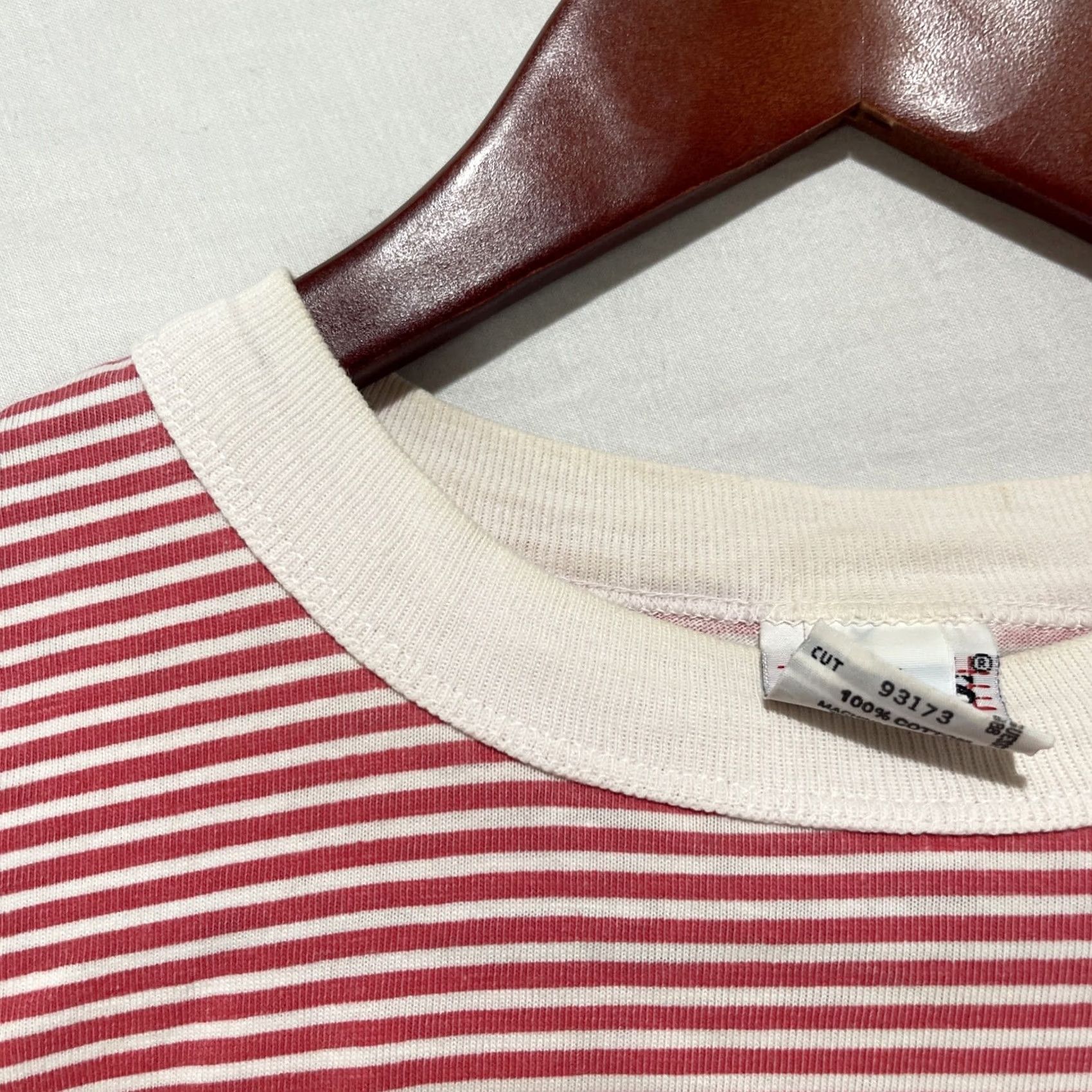 Guess VINTAGE GUESS Shirt Mens Medium Beverly Hills College Striped Tee Size US M / EU 48-50 / 2 - 4 Thumbnail