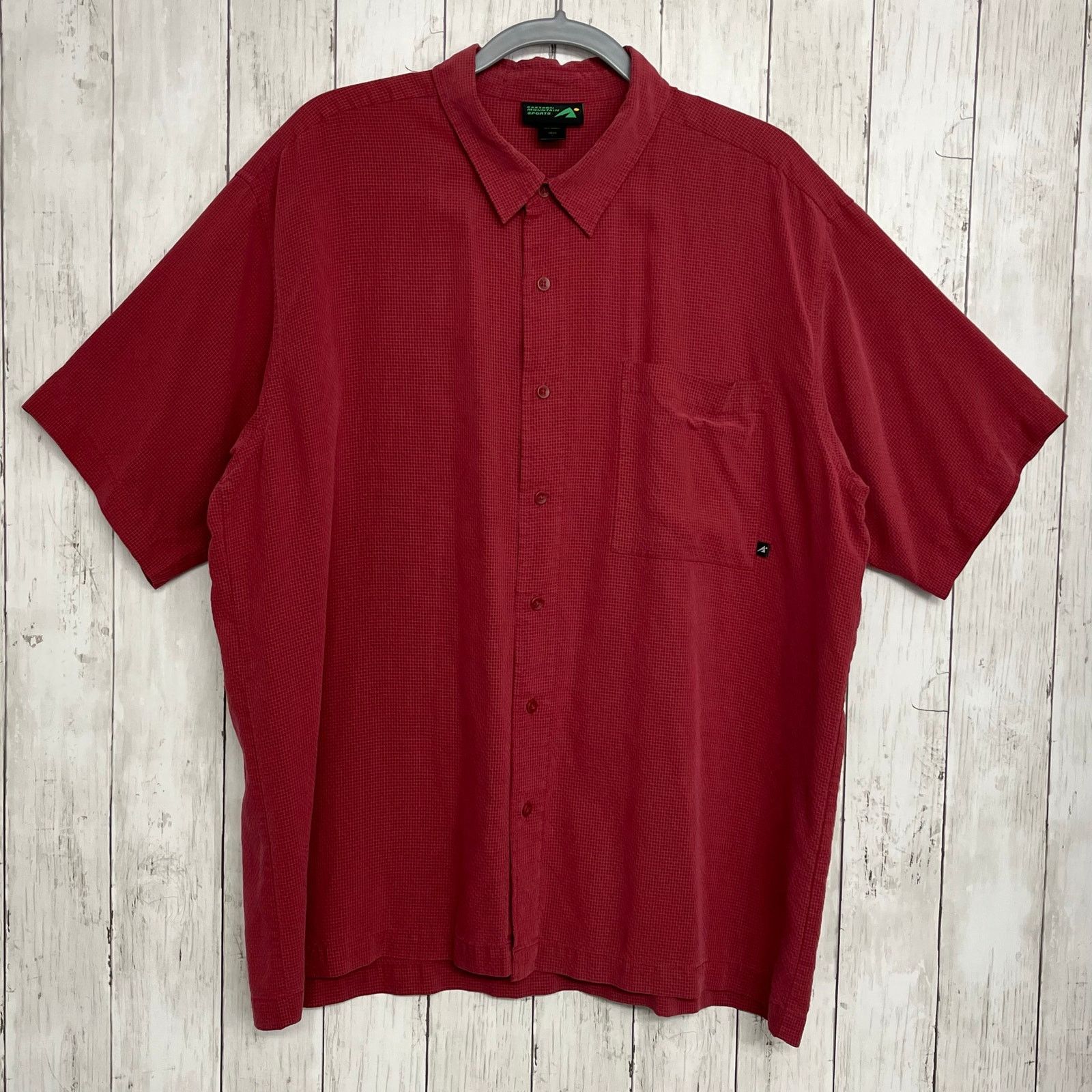 Eastern Mountain Sports Eastern Mountain Sports Red Check Button Down Shirt Large Size US L / EU 52-54 / 3 - 1 Thumbnail