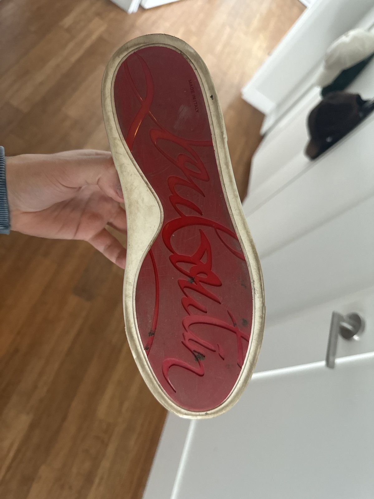 Christian Louboutin Christian Louboutin Women White Sneakers Size US 10 / IT 40 - 7 Thumbnail