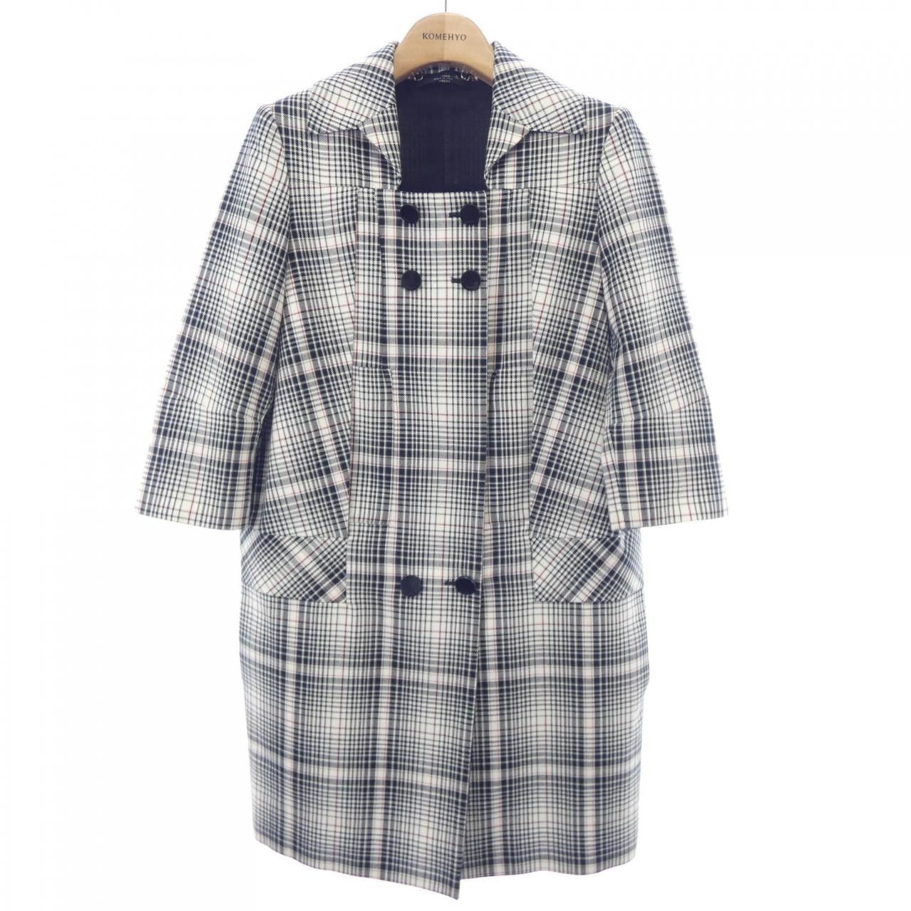 Gucci Gucci Gucci Wool Coat Textile Outerwear DUTY FREE for USA Size ONE SIZE - 1 Thumbnail