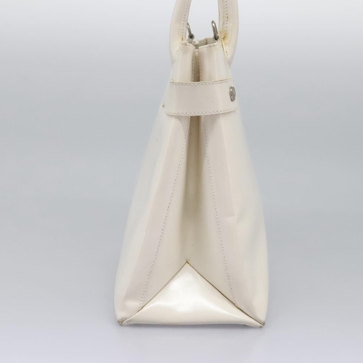Gucci GUCCI Hand Bag Enamel White Size ONE SIZE - 5 Thumbnail