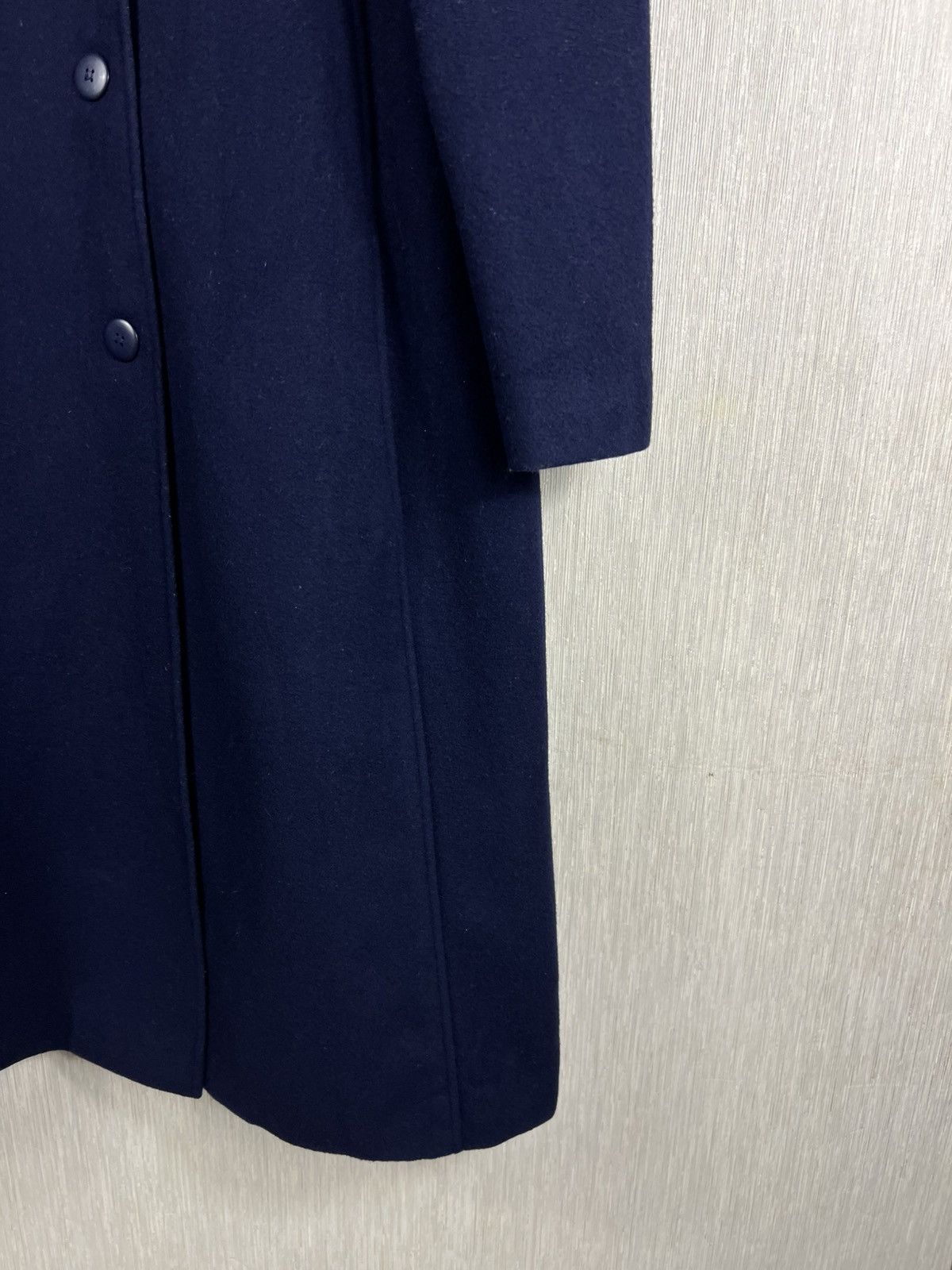 Carven Vintage Carven pour ADP France wool navy archive long coat Size S / US 4 / IT 40 - 5 Thumbnail