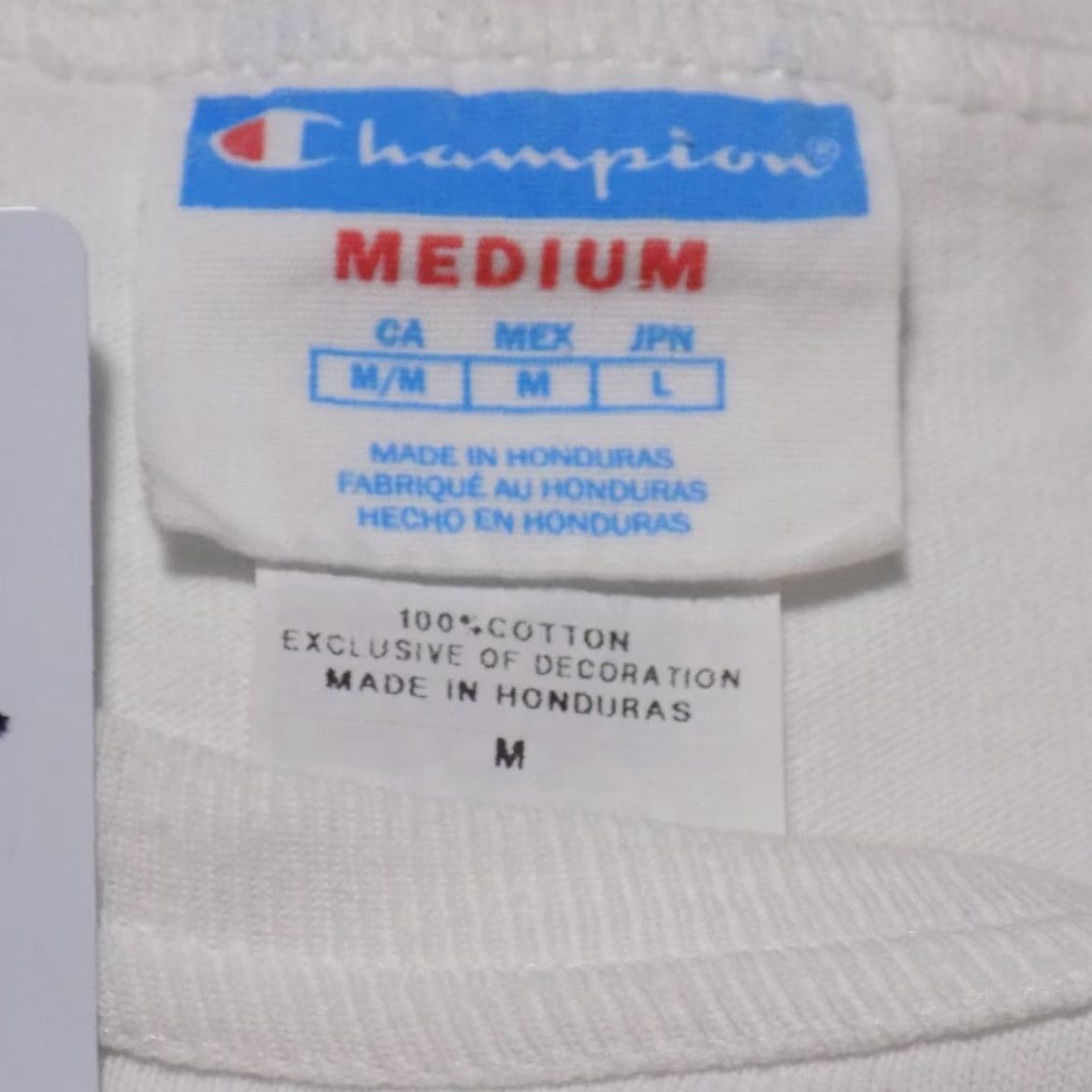 Champion VINTAGE Champion Shirt Men M White Solid VTG Size US M / EU 48-50 / 2 - 4 Thumbnail