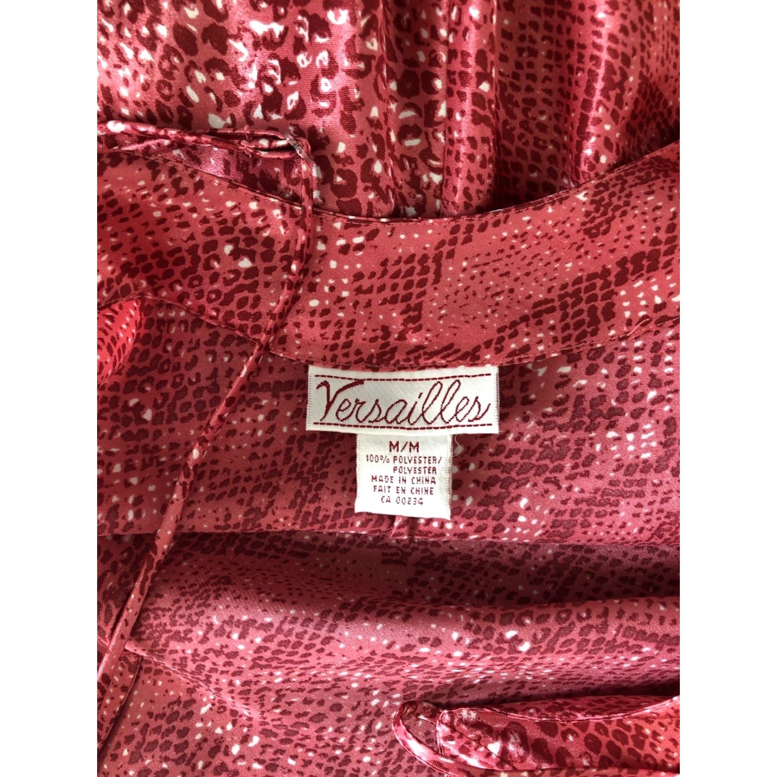 Vintage VINTAGE Versailles Gown Cam i Satin Slip Dress Pink M Adjustable Strap 90s Y2K Fairy Women Size M / US 6-8 / IT 42-44 - 4 Thumbnail