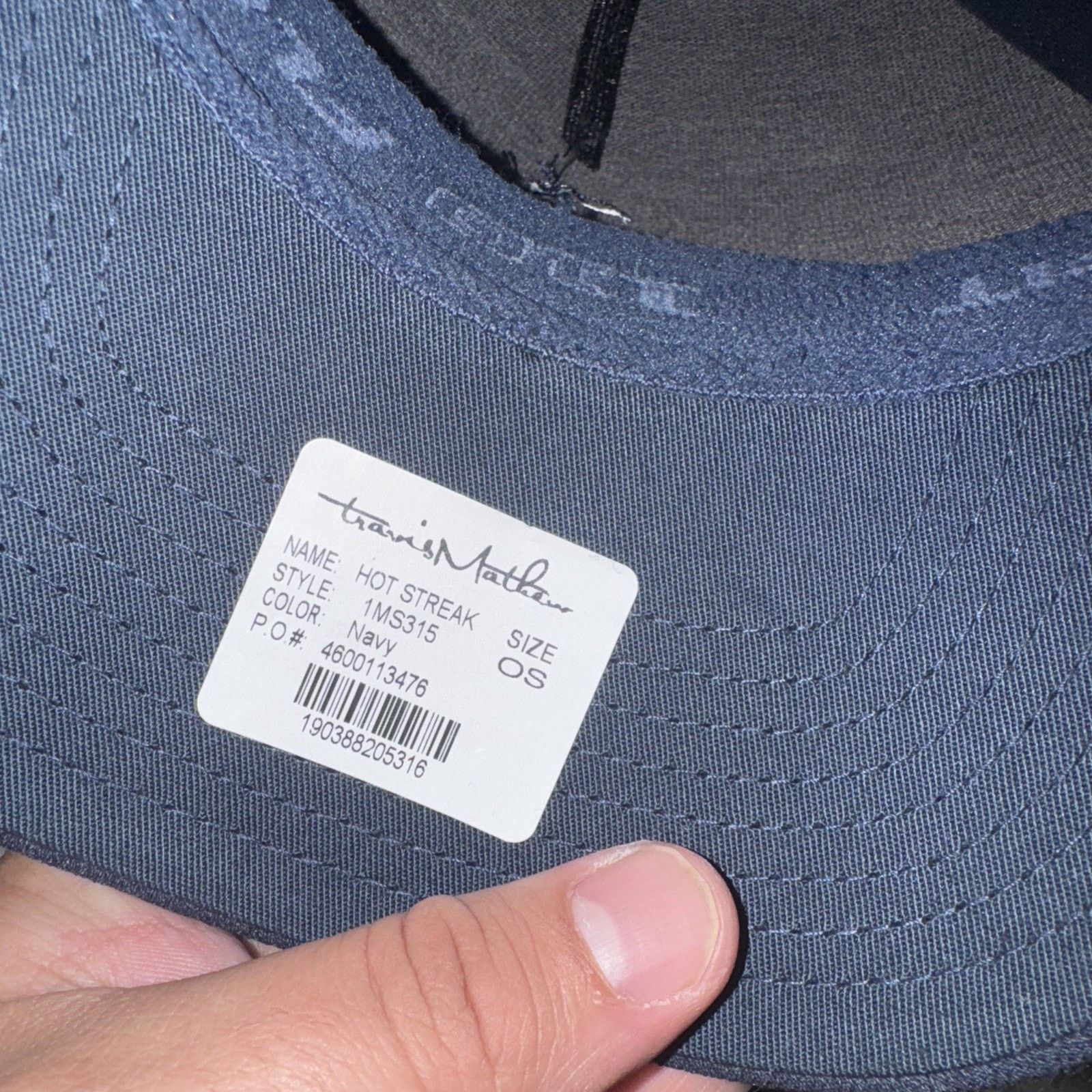 TravisMathew BNWT Pelican Hill Travis Matthew SnapBack Golf Hat Blue Size ONE SIZE - 5 Thumbnail