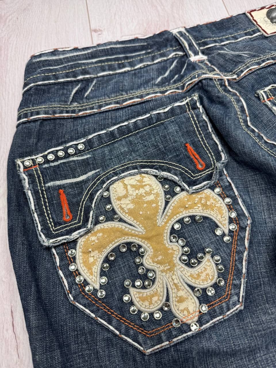 Other Made in USA Laguna Beach Skulls Jeans Size US 36 / EU 52 - 6 Thumbnail