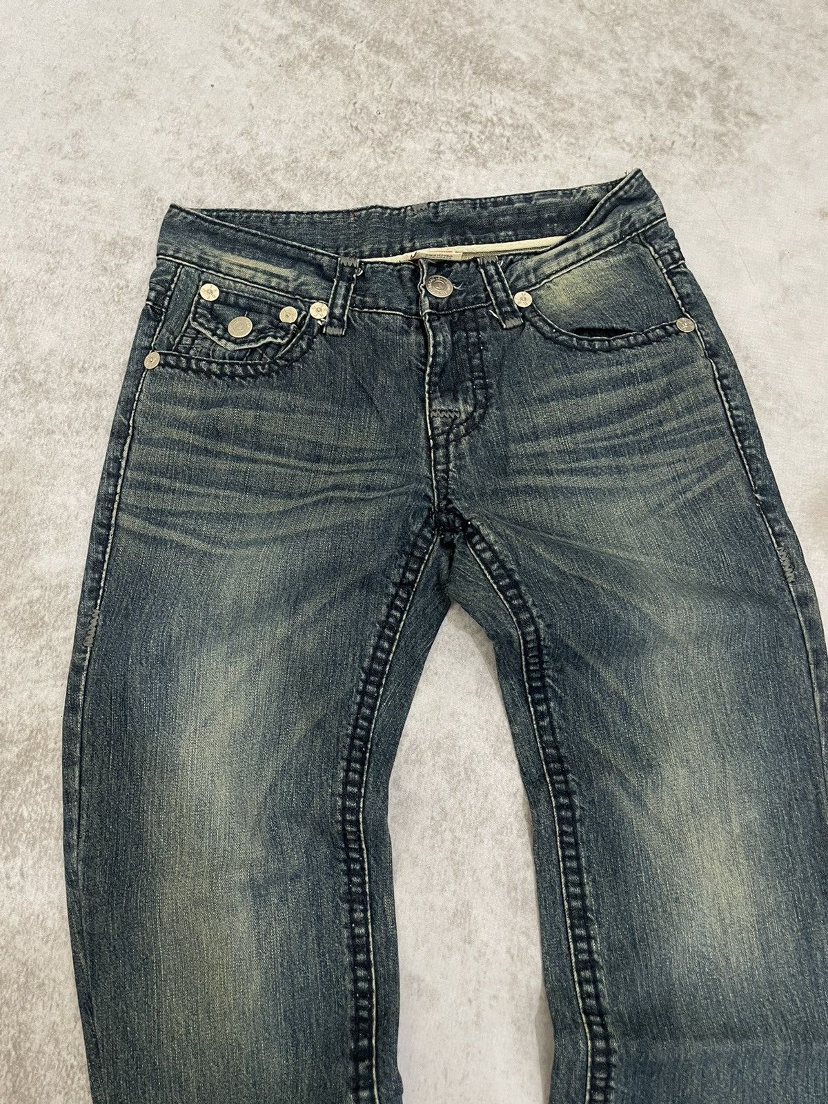 Hysteric Glamour 2000s True Religion Wash Denim y2k style Size US 30 / EU 46 - 2 Thumbnail