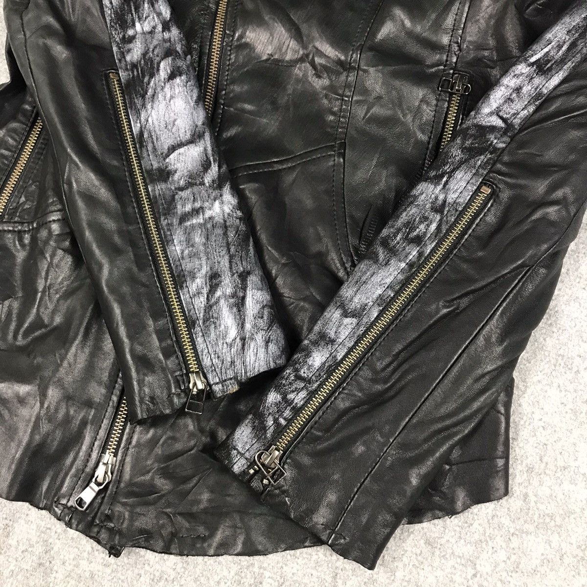 14th Addiction 14th addiction Leather Black Jacket Size US XS / EU 42 / 0 - 7 Thumbnail